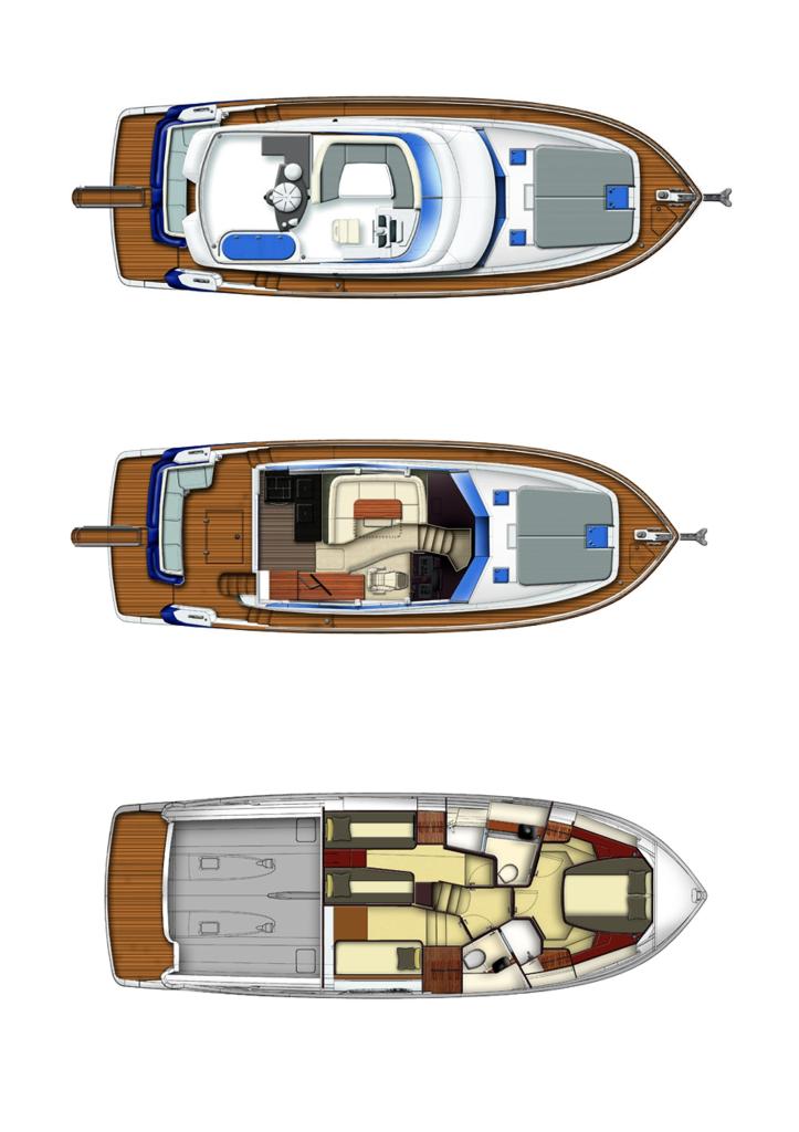 Layout Azimut Magellano 43