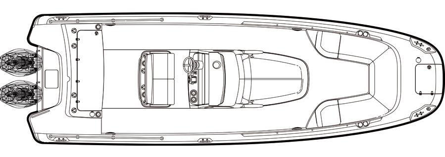 mise en page Boston Whaler 270 Dauntless