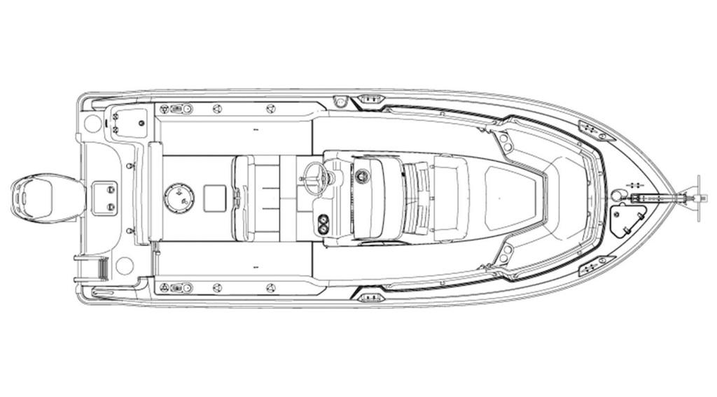 Layout Boston Whaler 230 Outrage