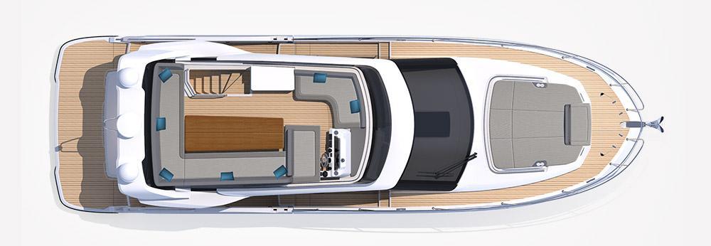 Layout Galeon 440 Fly