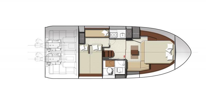 Layout Jeanneau Leader 36