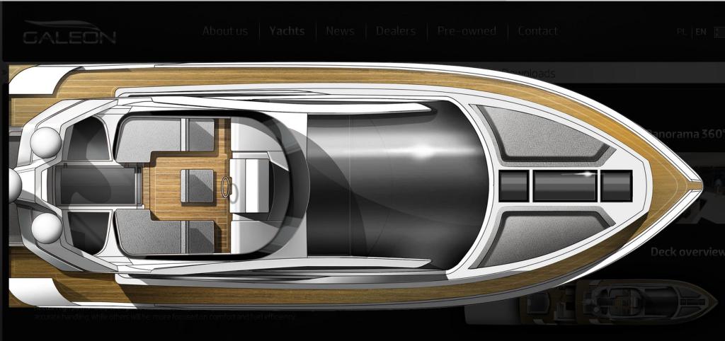 Layout Galeon 560 Skydeck