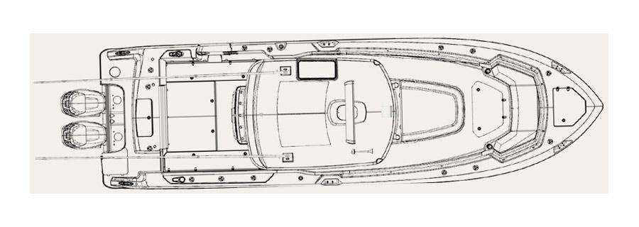 Layout Boston Whaler 330 Outrage