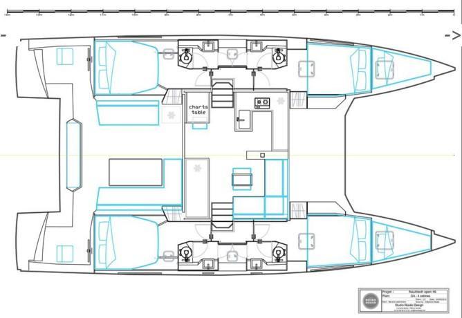 Layout Nautitech 46 Open