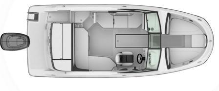 Layout Sea Ray SPX 210 OB