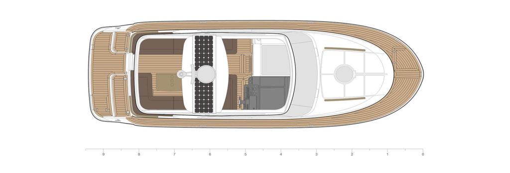 mise en page Marex 310 Sun Cruiser