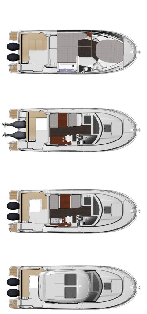 mise en page Jeanneau Merry Fisher 895