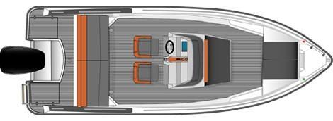Layout Bella Open Boat 600 R