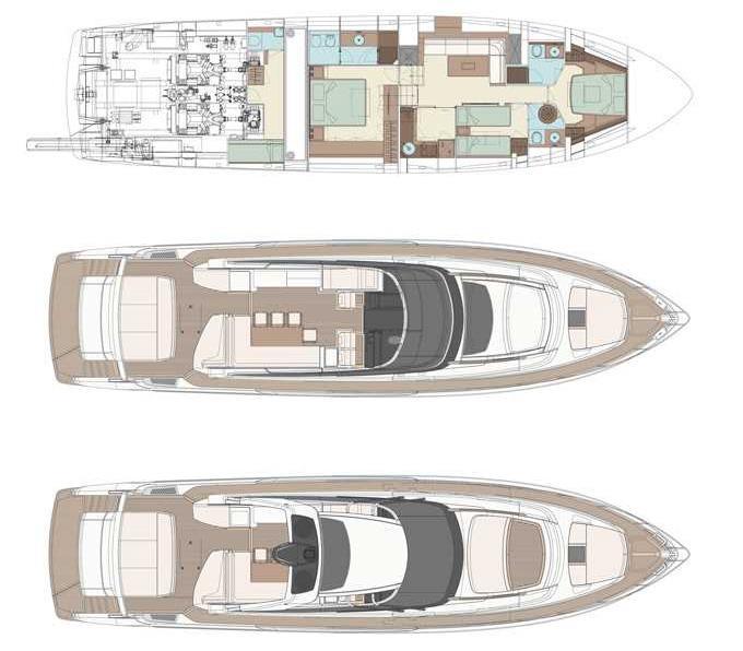 Layout Riva 76 Bahamas