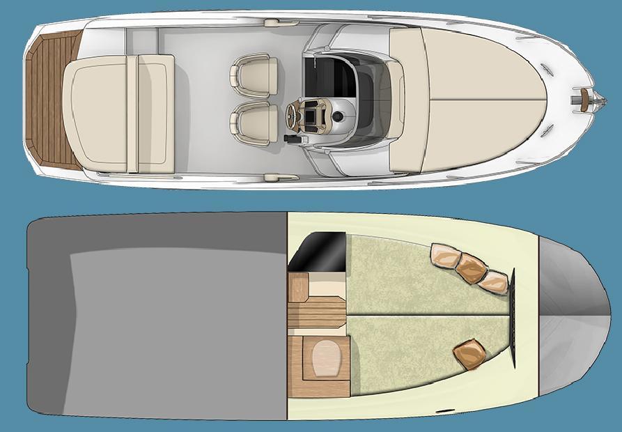 Layout Sessa Key Largo 24 FB