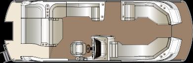 Layout Harris Crown SL 250 Twin Engine