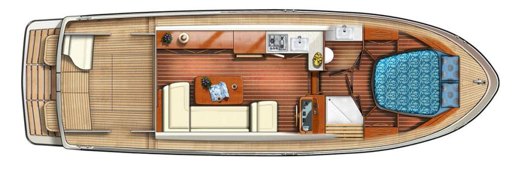 Layout Linssen Grand Sturdy 35.0 Sedan