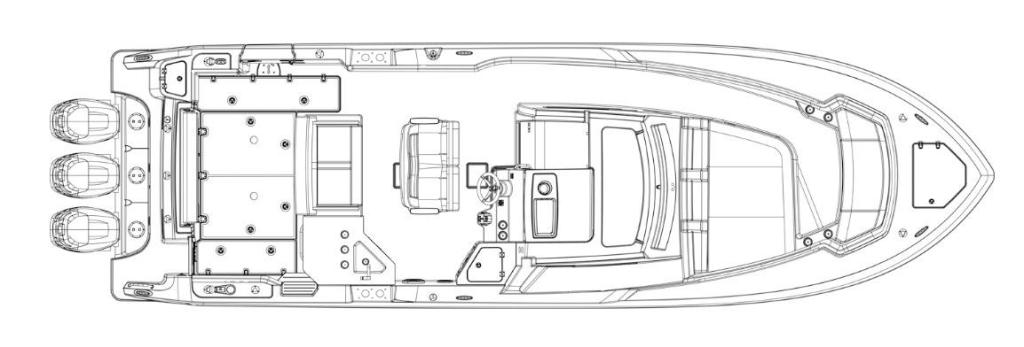 Layout Boston Whaler 350 Realm