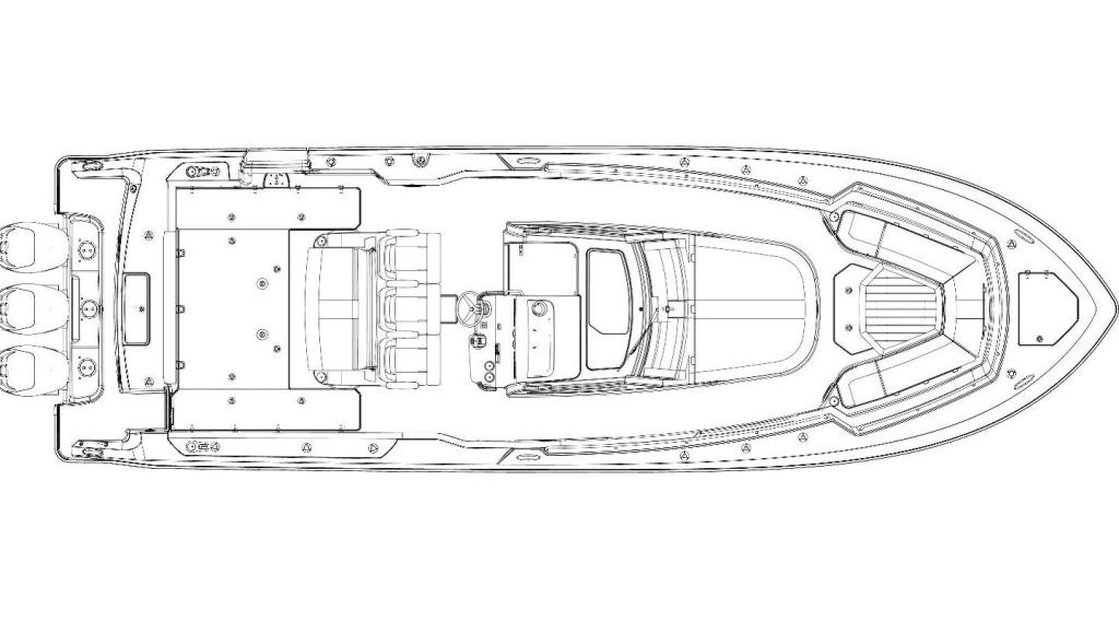 Layout Boston Whaler 380 Outrage