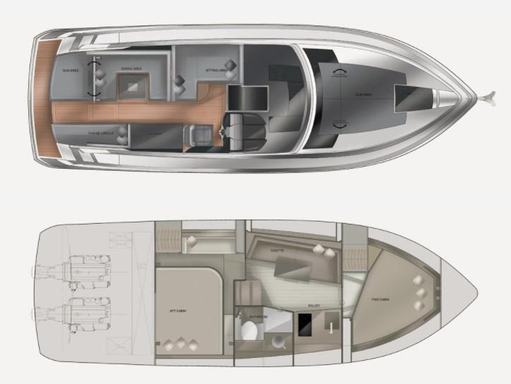 Layout Galeon 335 HTS