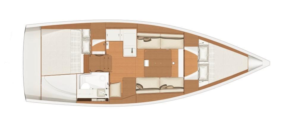 Layout Dufour 360 Grand Large