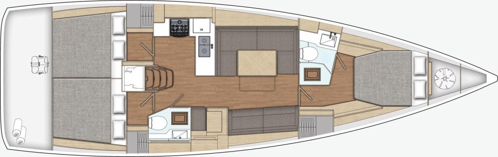 mise en page X-Yachts X4⁶