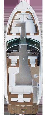 Layout Four Winns H 290 OB