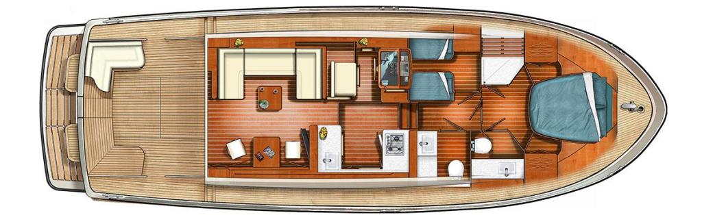 Layout Linssen Grand Sturdy 45.0 Sedan