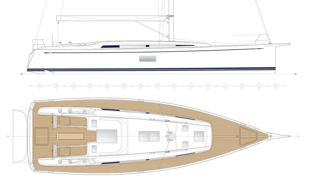 Layout Nautors Swan Swan 48