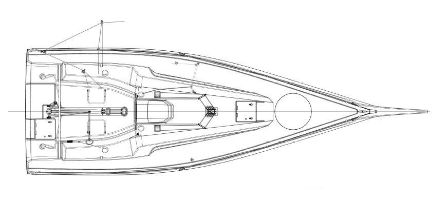 Layout Dehler 30 One Design