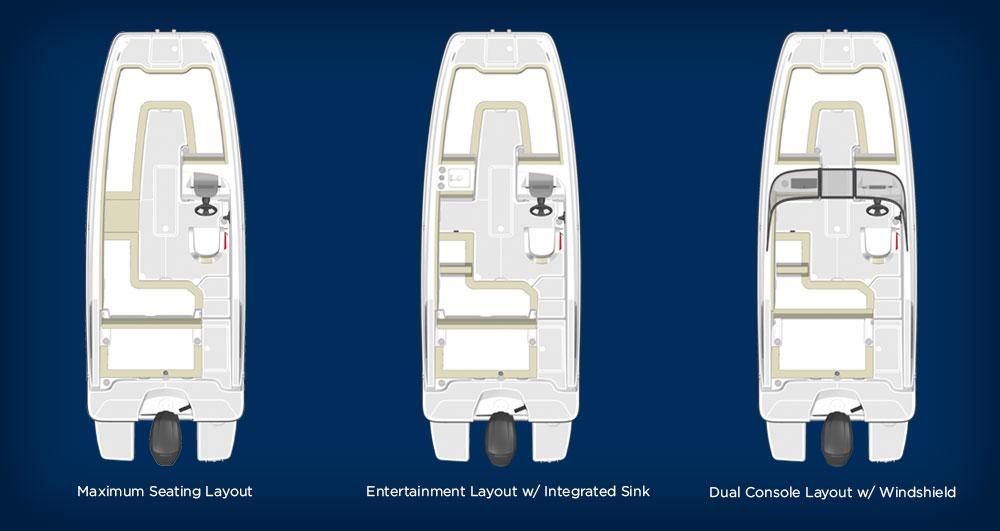 Layout Bayliner DX2000