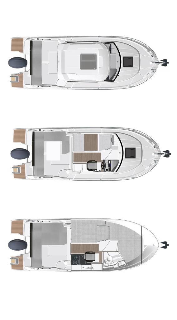 Layout Jeanneau Merry Fisher 695 S2