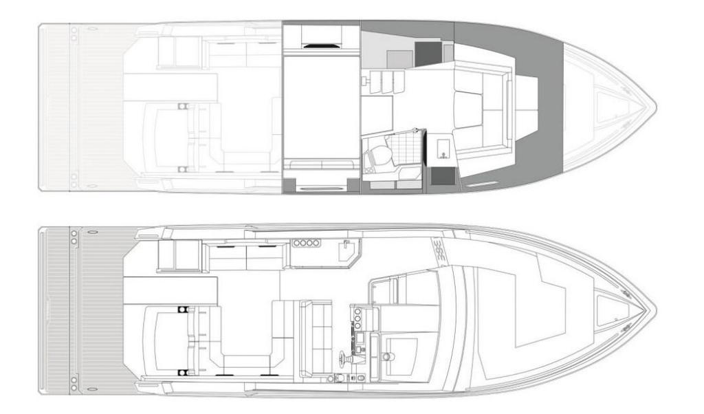 Layout Formula 380 Super Sport Crossover