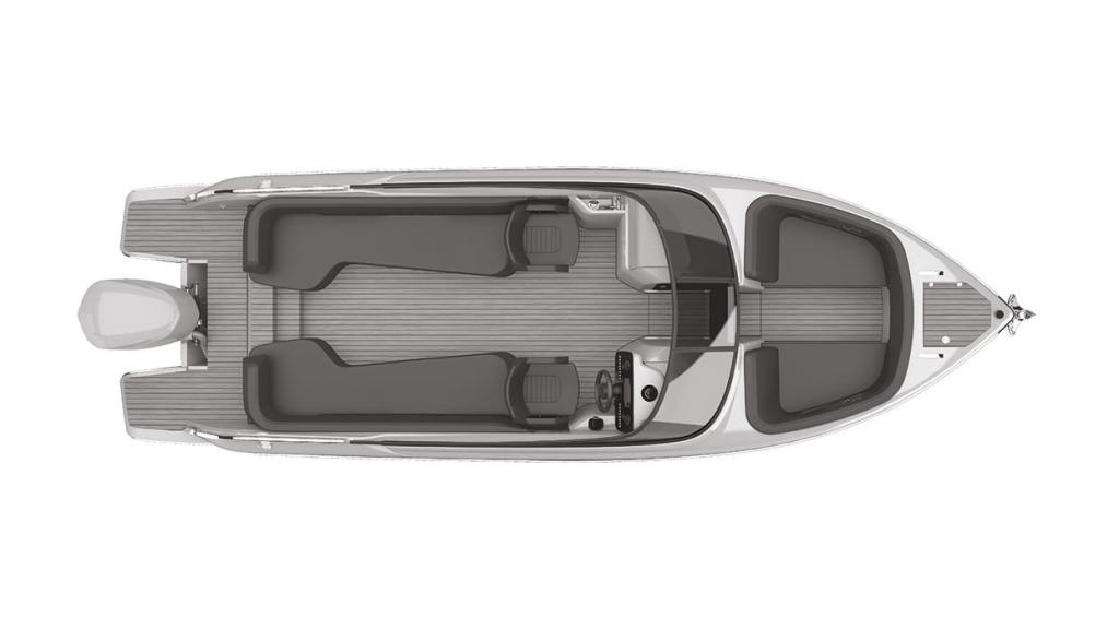 Layout Cranchi E26 Rider