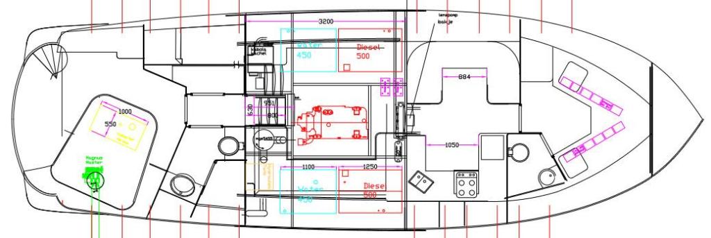 Layout Aquanaut Privilege 460 AC PH