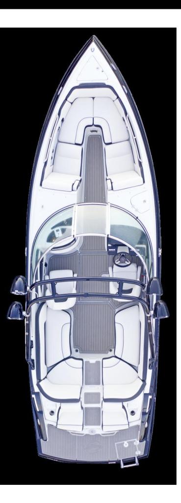 Layout Crownline 265 SS Surf