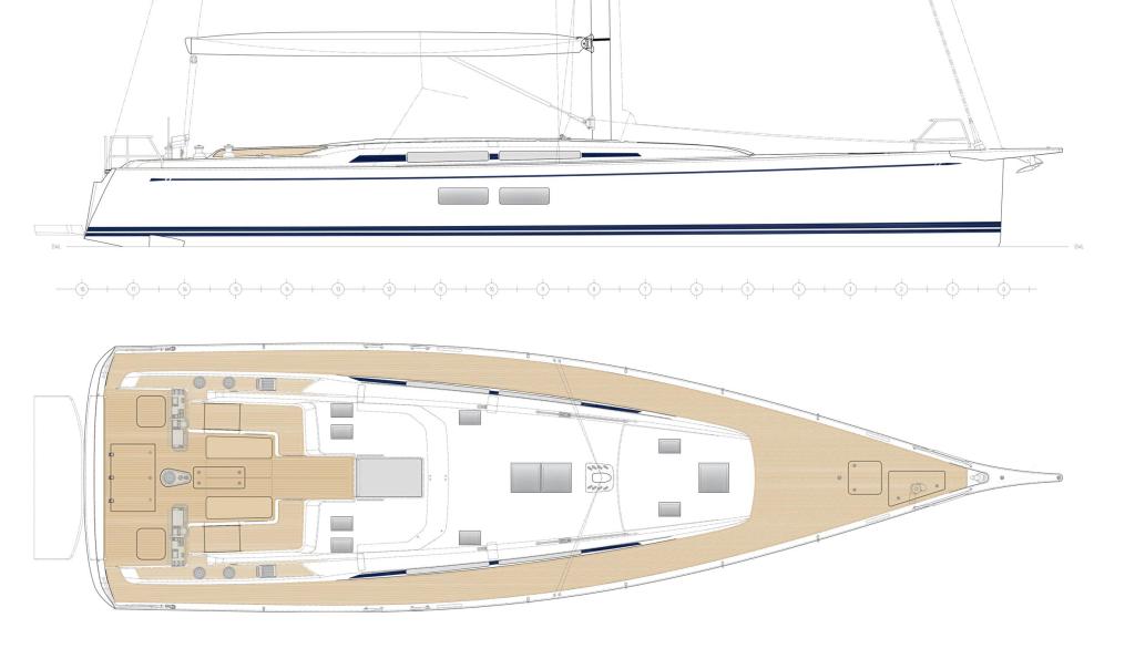 Layout Nautors Swan Swan 58