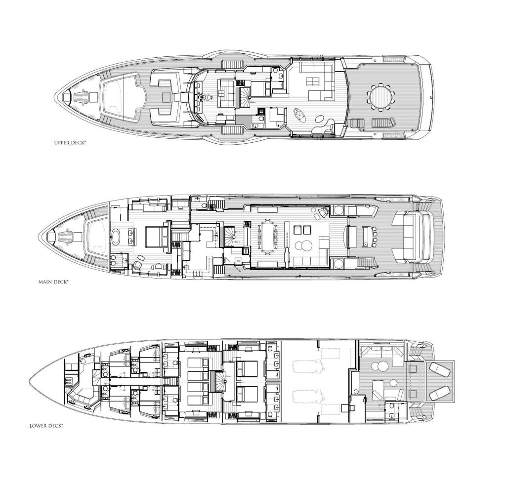 mise en page Sunseeker Ocean Club 42