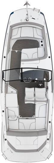 Layout Glastron GTD 245 Surf