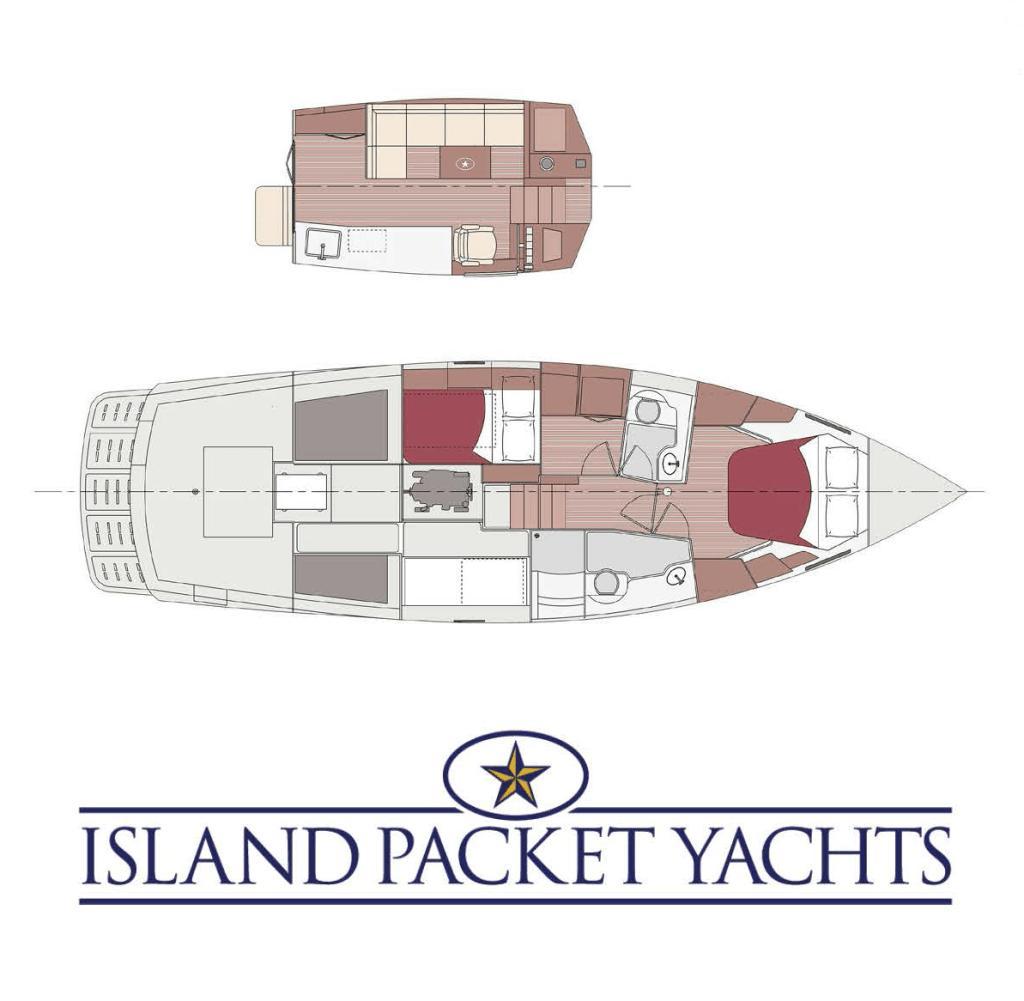 Layout Island Packet 42 Motor Sailer