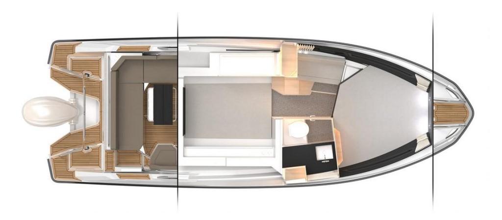 Layout Finnmaster Cruiser Boat T9