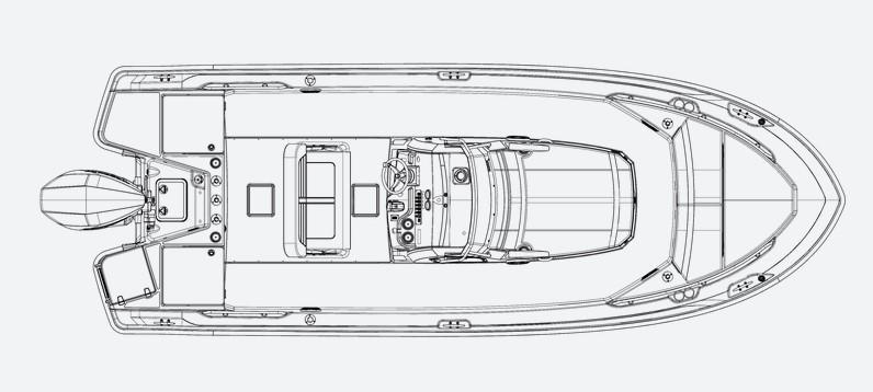 mise en page Boston Whaler 220 Dauntless