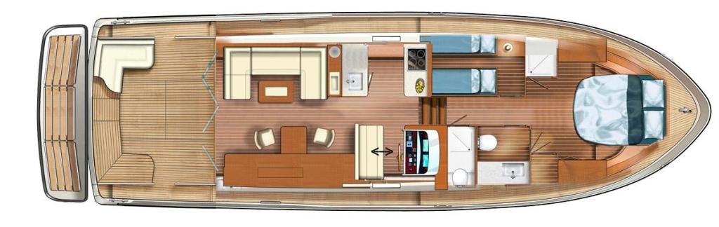 Layout Linssen Grand Sturdy 500 Sedan Variodeck
