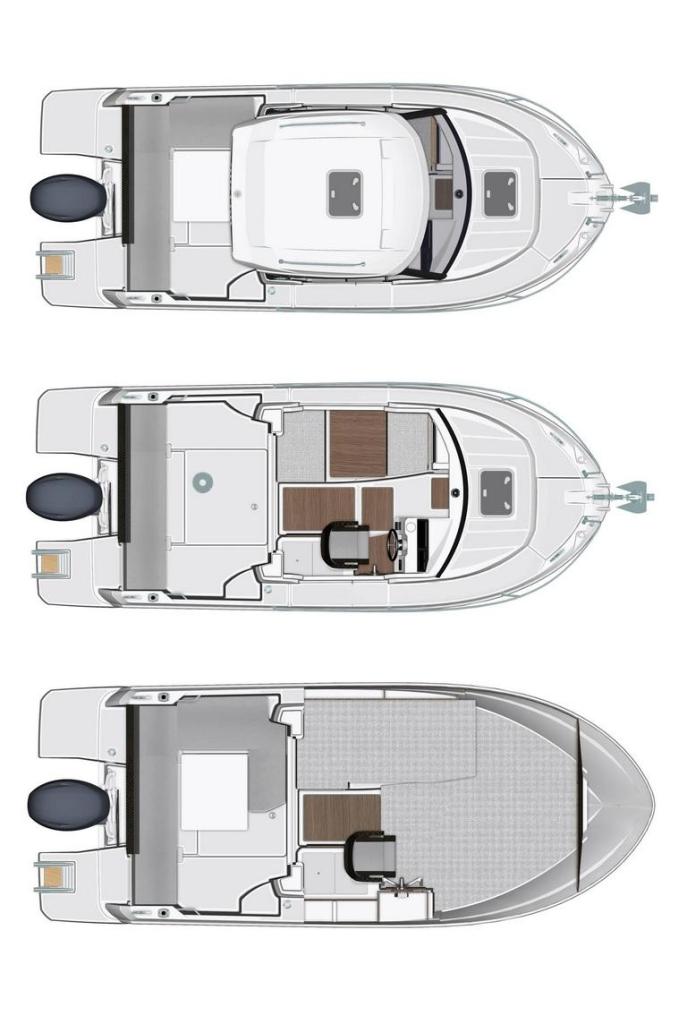 Layout Jeanneau MERRY FISHER 605 S2