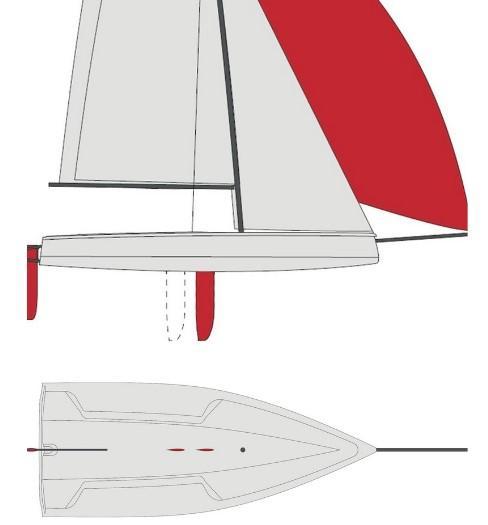 Layout Bénéteau First 14 SE