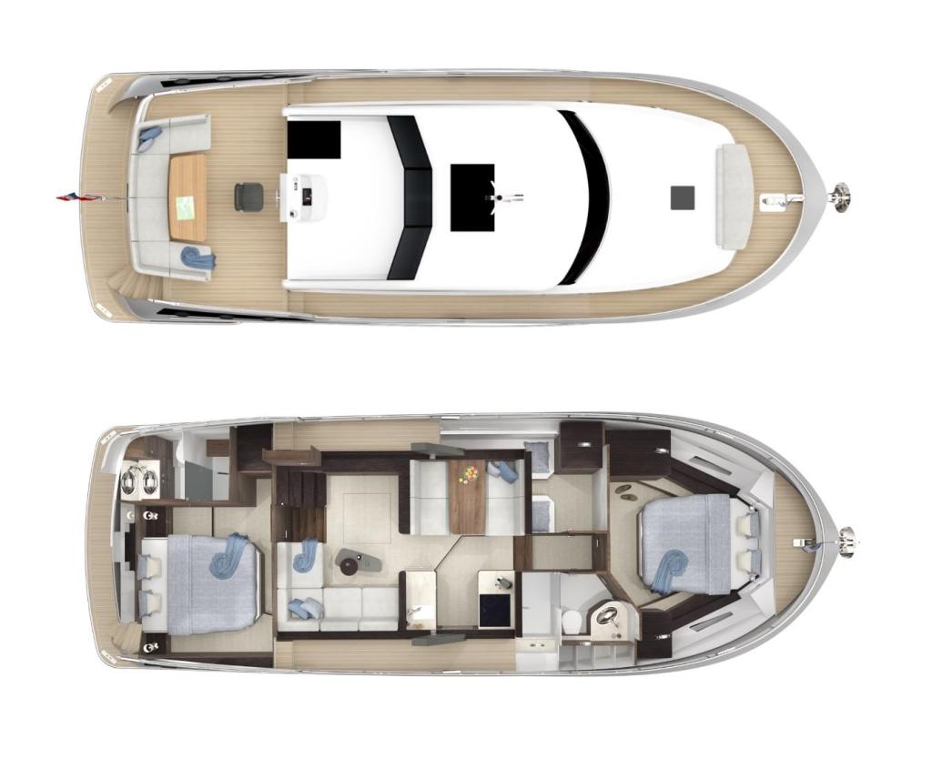 mise en page Boarncruiser 44 Elegance AC
