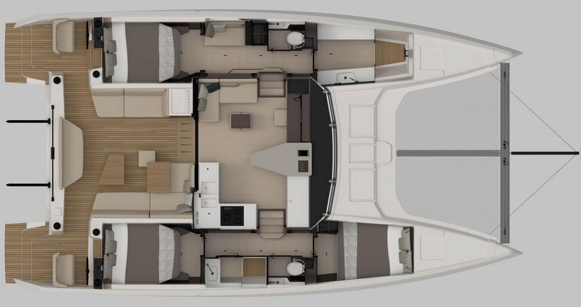 Rozložen&iacute; Nautitech 44 Open