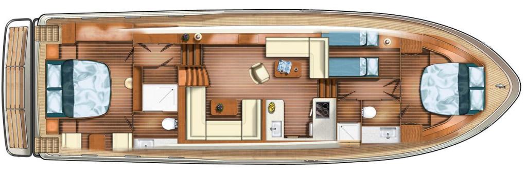 Layout Linssen 55 SL AC Variotop®