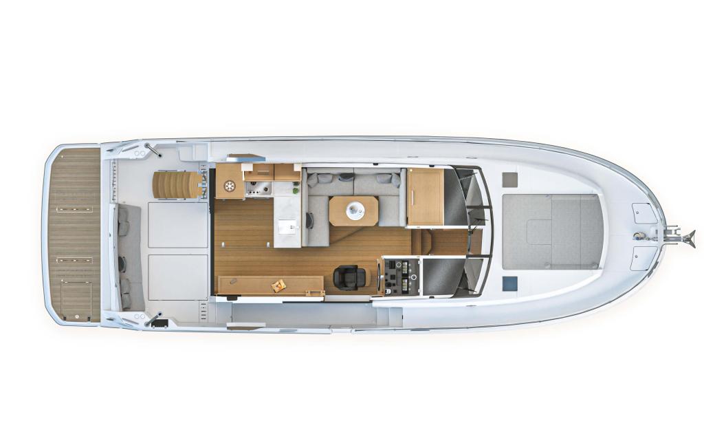 mise en page Bénéteau Swift Trawler 48