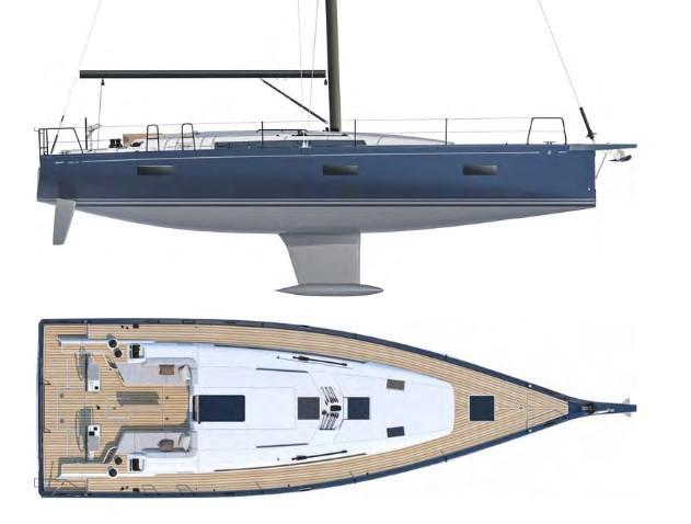 Layout Beneteau First 44