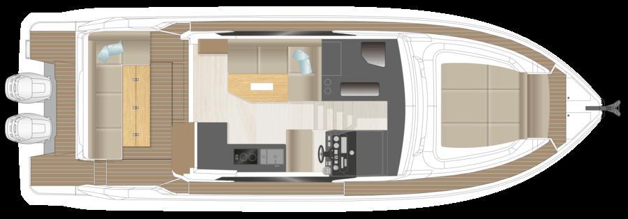 Layout Sealine C390V