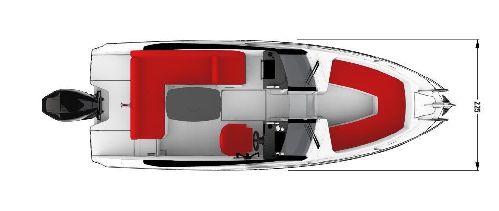Layout Parker 630 Bow Rider