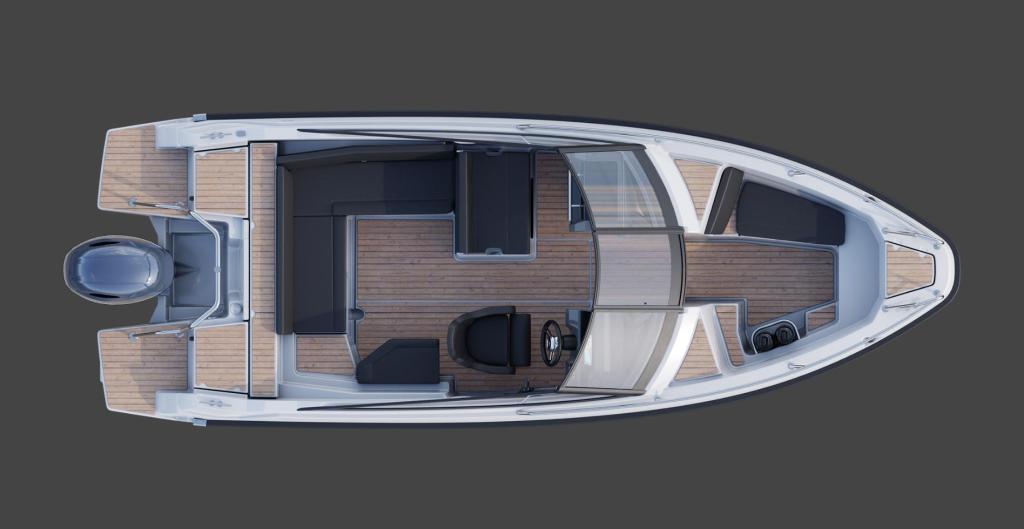 Layout Yamarin 63 BR