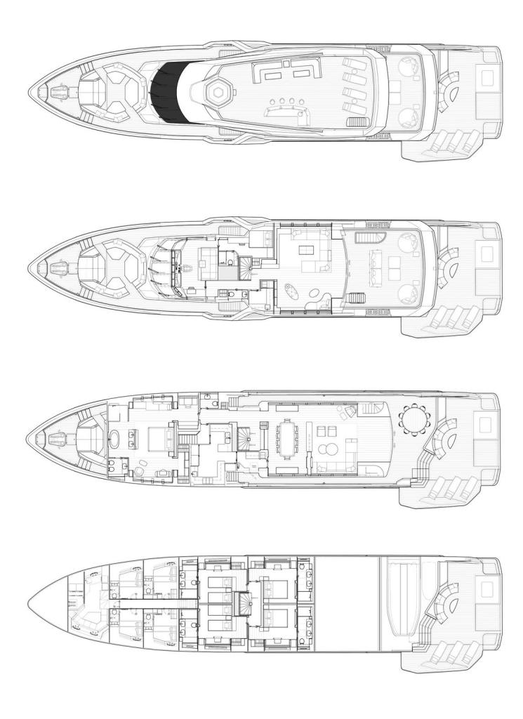 mise en page Sunseeker Ocean 460