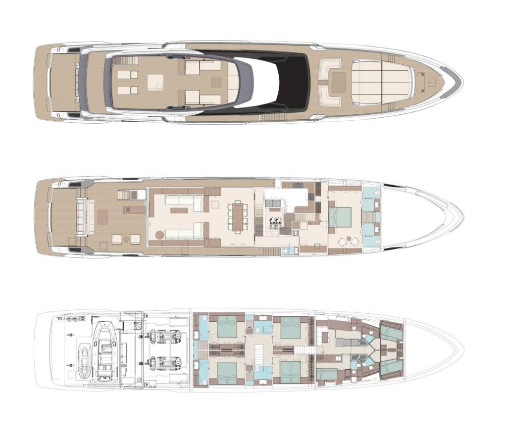 Layout Riva 130 Bellissima